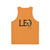 Zodiac Leo Unisex Tank Top - Back