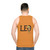 Zodiac Leo Unisex Tank Top - men back