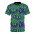 Vibrant and eye-catching slime pattern AOP t-shirt design