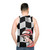Speed Racer Checkered Flag Unisex Tank Top - men back
