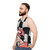 Speed Racer Checkered Flag Unisex Tank Top - men side