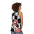 Speed Racer Checkered Flag Unisex Tank Top - women back
