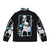 Blue Archive Toki character portrait puffer jacket with anime gacha-style design - Back
