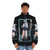 Blue Archive Asuna character portrait puffer jacket, featuring the beloved anime girl - men front