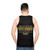 Aliens Vilem Unisex Tank Top with Funny Film Quotes - men back