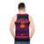 Legendary Warrior Retro Gaming Pixel Art Tank Top - men back