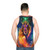 Cosmic Alien Superstar Unisex Tank Top - men back