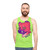 Unisex animal print tank top - men