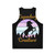 Legendary unicorn design printed on a unisex fantasy tank top - Back