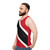 Unisex Trinidad and Tobago Flag Tank Top - men side
