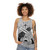 Trigun "Love and Peace" Anime Unisex Tank Top - women