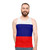 Patriotic Russian Flag Unisex Tank Top - men