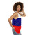 Patriotic Russian Flag Unisex Tank Top - women side