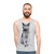 Russian Blue Cat Kitten on Unisex Tank Top - men