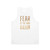 Dune "Fear Is the Mind Killer" Unisex Tank Top
