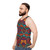 Tribal vintage ethnic pattern unisex tank top - men side