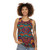 Tribal vintage ethnic pattern unisex tank top - women