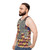 Unisex tank top featuring abstract geometric art by Alfred Jensen - men side