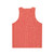 Unisex tank top featuring the "Rule 110" cellular automata pattern - Back