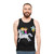 Unisex tank top with fantasy animal and lightning dragon design - men