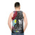 Tree of Life Unisex Tank Top with Meaningful Nature Inspired Design - men back