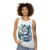 Thunderous Silver Ape Legendary Animals Unisex Tank Top - women