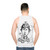 Rude Man Who Shushes Unisex Tank Top - men back