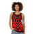 Unisex Ruby Diamond Pattern Tank Top - women