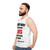 Alfred Hitchcock Quote Unisex Tank Top - men side