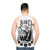 RPG Class Series Bard Unisex Tank Top - men back