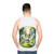 Legendary Crystal Forest Deer Unisex Tank Top - men back