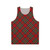 Royal Stewart Tartan Cross Plaid Unisex Tank Top
