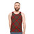 Royal Stewart Tartan Cross Plaid Unisex Tank Top - men