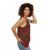 Royal Stewart Tartan Cross Plaid Unisex Tank Top - women side