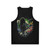 Trapped Ghost Unisex Tank Top - Back