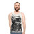Transposed Unisex Galaxy Print Space Tank Top - men