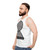 Alfred Hitchcock Grey Unisex Tank Top - men side