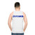 Retro "Legacy Of Arrow" Blue Unisex Tank Top - men back