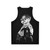 Alfred Hitchcock Unisex Tank Top with Collage Design - Back