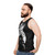 Alfred Hitchcock Unisex Tank Top with Collage Design - men side