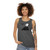 Alfred Hitchcock Bird Cigar Graphic Unisex Tank Top - women