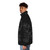 Black Phillip satanic puffer jacket with occult and witchcraft design elements - men side left