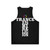 Trance music lover wearing a unisex tank top - Back