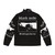 Black Midi Schlagenheim Metal Puffer Jacket - Streetwear Fashion - Back