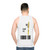 Vintage Dubai Unisex Tank Top - men back