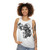 Unisex Alcoholic Skull Tank Top - women