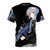 Unisex anime girl with gun design on a comfortable t-shirt