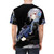 Unisex anime girl with gun design on a comfortable t-shirt - men back