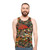 Traditional Japanese pattern unisex tank top - men