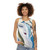 Unisex tank top with classic rock design - women
